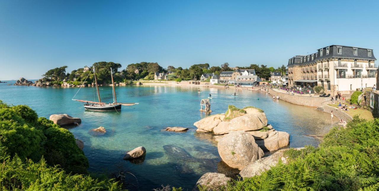 Vue Mer Cote De Granit Rose En Bretagne Требердан Екстер'єр фото