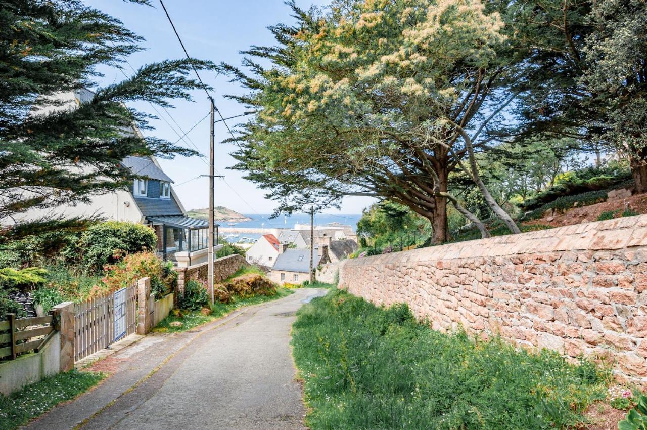 Vue Mer Cote De Granit Rose En Bretagne Требердан Екстер'єр фото